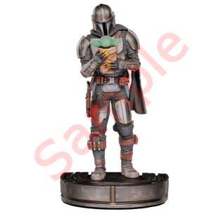 Статуетка Iron Studio Mandalorian The Mandalorian and Grogu (LUCSWR43821-10)